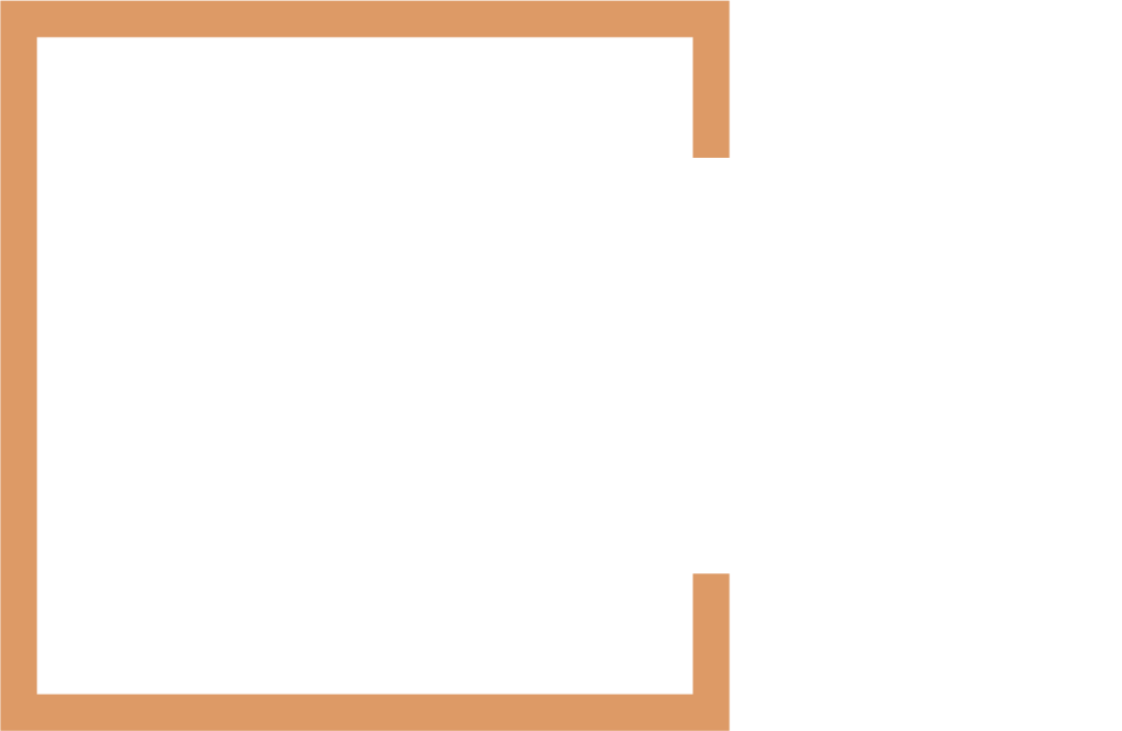A stylised logo featuring the large white letters "MCS" over a light grey background, partially framed by an incomplete orange square border on the left and bottom edges.
